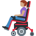 woman in motorized wheelchair: medium skin tone 👩🏽‍🦼 Discord emoji — free static PNG download