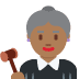 woman judge: medium-dark skin tone 👩🏾‍⚖️ Discord emoji - free download