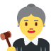 woman judge 👩‍⚖️ Discord emoji - free download