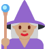 woman mage: medium skin tone 🧙🏽‍♀️ Discord emoji — free static PNG download
