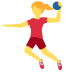 woman playing handball 🤾‍♀️ Discord emoji — free static PNG download