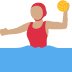 woman playing water polo: medium skin tone 🤽🏽‍♀️ Discord emoji — free static PNG download