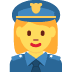 woman police officer 👮‍♀️ Discord emoji — free static PNG download