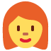 woman: red hair 👩‍🦰 Discord emoji — free static PNG download
