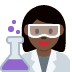 woman scientist: dark skin tone 👩🏿‍🔬 Discord emoji — free static PNG download