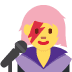 woman singer 👩‍🎤 Discord emoji — free static PNG download