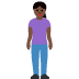 woman standing: dark skin tone 🧍🏿‍♀️ Discord emoji — free static PNG download
