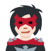 woman supervillain: light skin tone 🦹🏻‍♀️ Discord emoji — free static PNG download