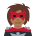woman supervillain: medium-dark skin tone 🦹🏾‍♀️ Discord emoji — free static PNG download