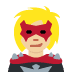 woman supervillain: medium-light skin tone 🦹🏼‍♀️ Discord emoji — free static PNG download