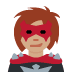 woman supervillain: medium skin tone 🦹🏽‍♀️ Discord emoji — free static PNG download