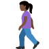 woman walking: dark skin tone 🚶🏿‍♀️ Discord emoji — free static PNG download