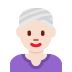 woman wearing turban: light skin tone 👳🏻‍♀️ Discord emoji — free static PNG download