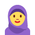woman with headscarf 🧕 Discord emoji — free static PNG download