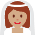 woman with veil: medium skin tone 👰🏽‍♀️ Discord emoji — free static PNG download
