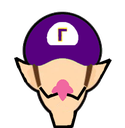 WaluigiSmashBrosIcon Discord emoji — free static PNG download