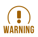 Warning Discord emoji — free static PNG download