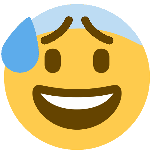 Worried Discord emoji — free static PNG download