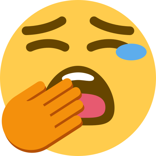 yawn Discord emoji — free static PNG download
