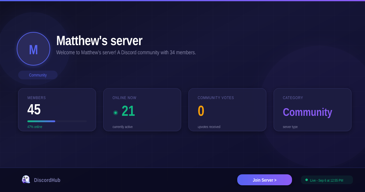 matthew-s-server-discord-new-community-server-worth-joining-2026